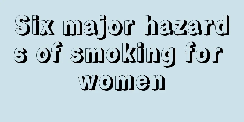 Six major hazards of smoking for women