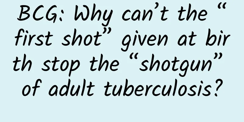 BCG: Why can’t the “first shot” given at birth stop the “shotgun” of adult tuberculosis?