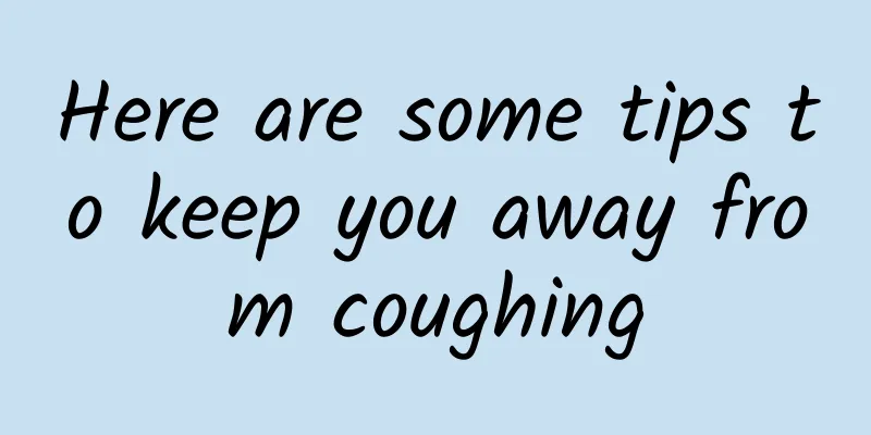 Here are some tips to keep you away from coughing