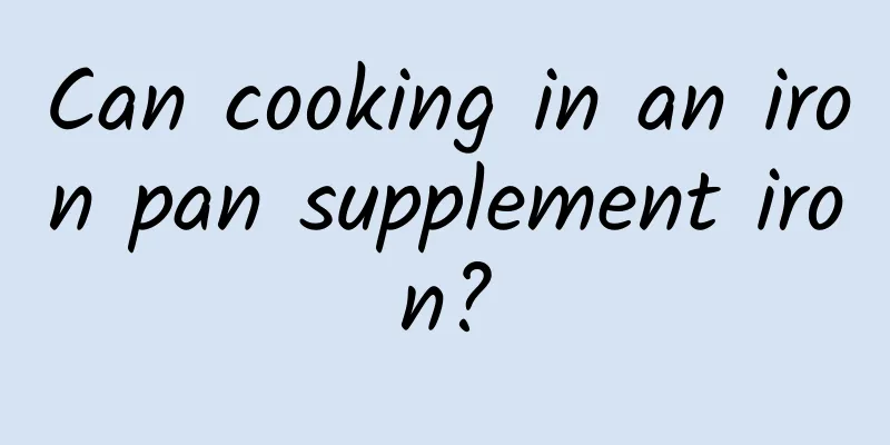 Can cooking in an iron pan supplement iron?