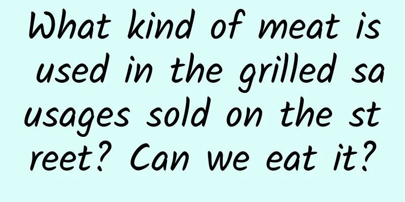 What kind of meat is used in the grilled sausages sold on the street? Can we eat it?
