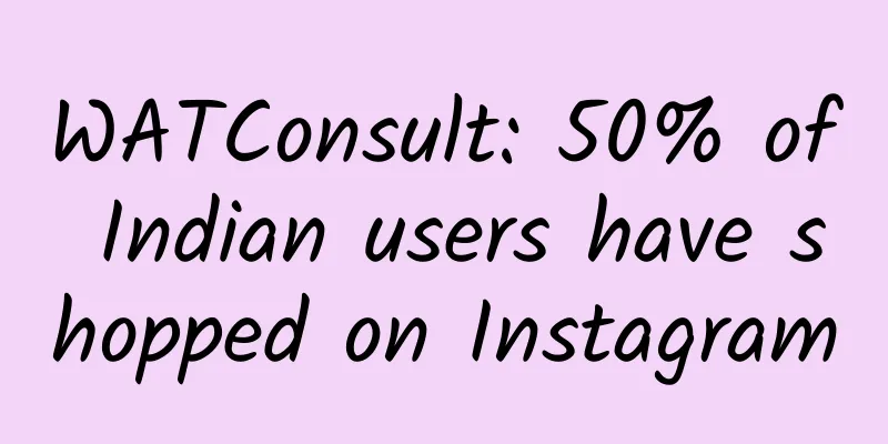 WATConsult: 50% of Indian users have shopped on Instagram