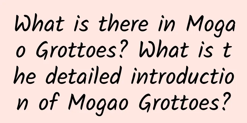 What is there in Mogao Grottoes? What is the detailed introduction of Mogao Grottoes?